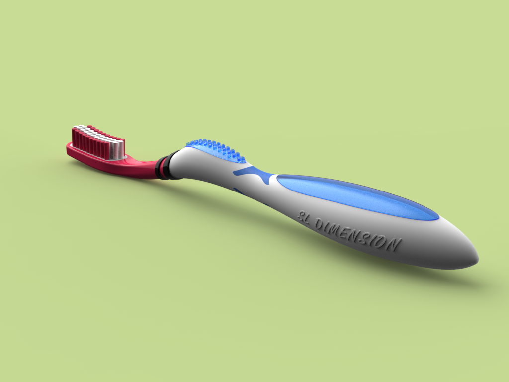 牙刷3D